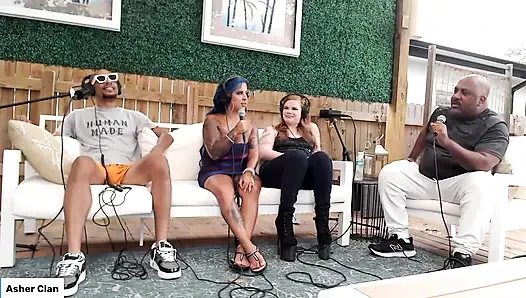 Canlı yayın yetişkin İspanyol barbie, dwayne foxx, mrflourish podcast asherclantv ile sadece sohbet ediyor