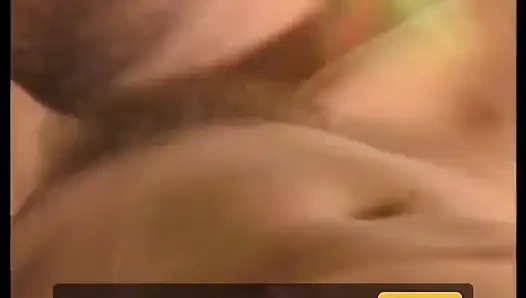 Nice boobs blonde vixen sucks and fucks hard cock in living room