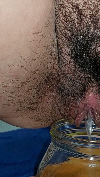 I spy on a sexy hairy pussy big tits big ass. Hairy milf tries on clothes naked. | Clip 1
