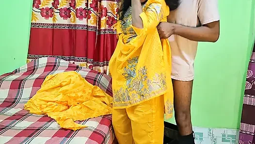 My Desi Stepsister Was Fingering Her Pussy, I helped her with my cock, Indian vairal Porn