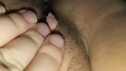 Teen secretly masturbates while boyfriend is next to her