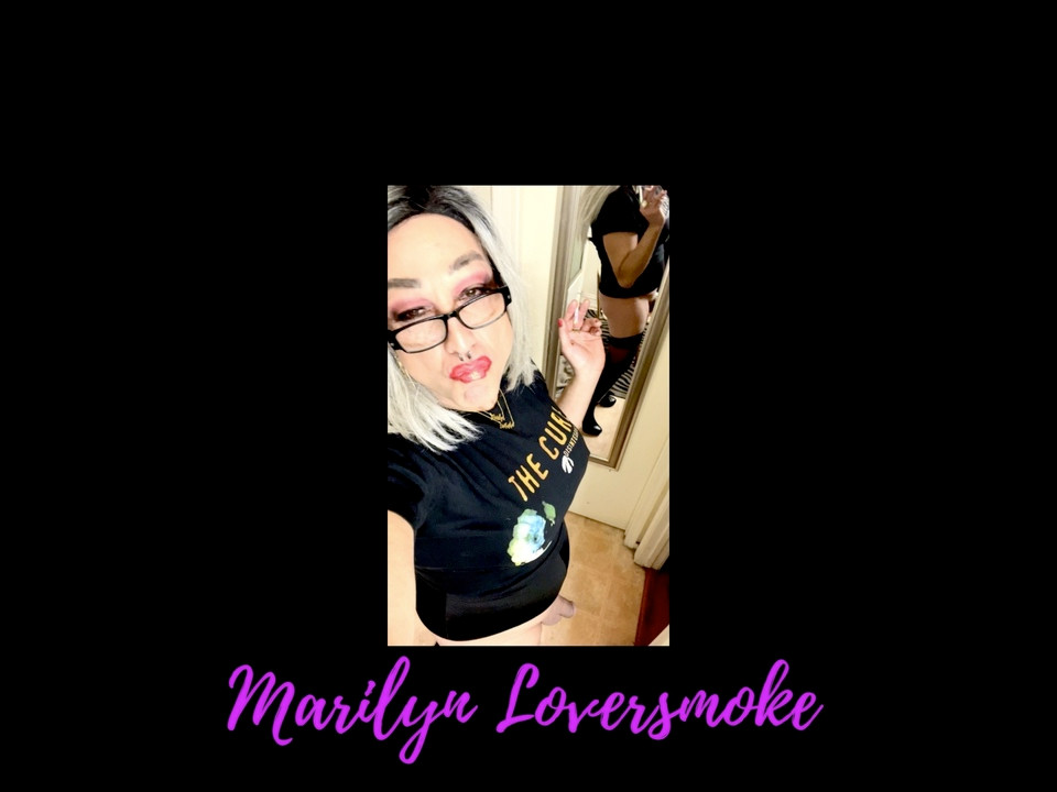 Smoking Fetish Goddess Marilyn Tease