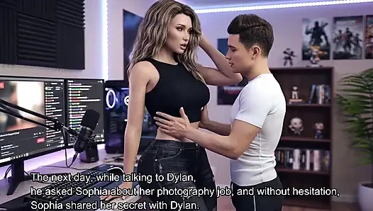 A Wife and Stepmother Real Fucking After the Museum, Sophia's Secret Is Revealed