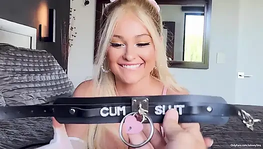 Johnny Sins - Blonde Submissive Gets Destroyed in Bondage and Loves It