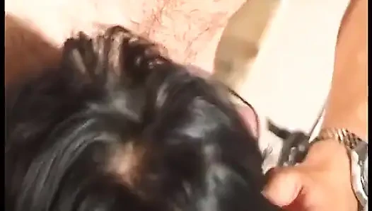 Dua cewek nakal ini lagi asik ngentot hot di depan cerobong asap!