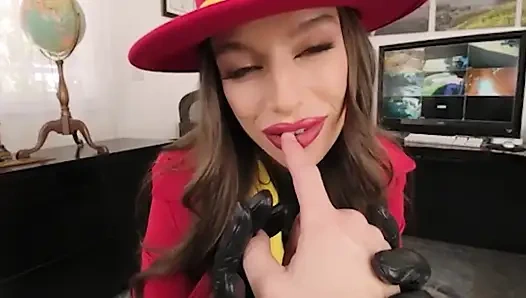 VRCosplayx April Олсен как Кармен Sandiego всегда была плохой девушкой, но теперь у вас есть контроль, часть 1