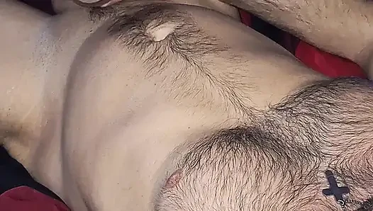 Nakedpuller having a great cum with a massager
