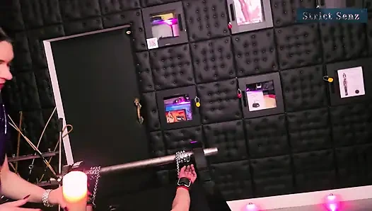 Lady Medea Mercyless Harter Schwanz Wachsen Auf Dem Rack