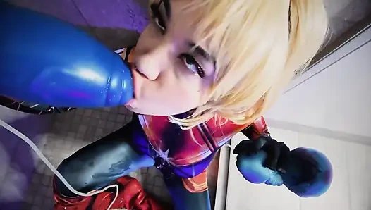 Captain Marvel Alien Gangbang