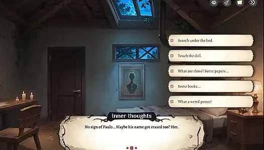 Hotel Tales SPOOKY HENTAI Game Ep.5 GHOST bartender is TEASING COWGIRL style !