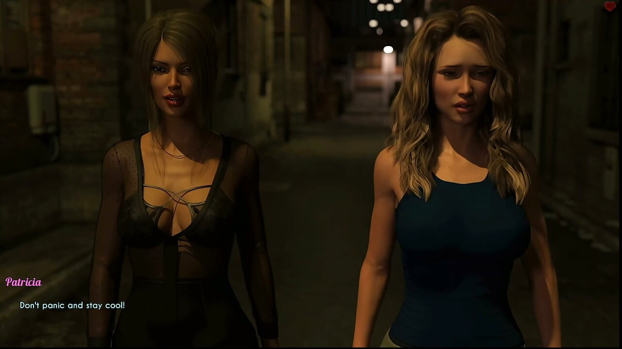 Awam gerçek sikiş - Sophia ve Patricia ıssız bir sokakta grup seks yapmak için bir plan yapıyor.