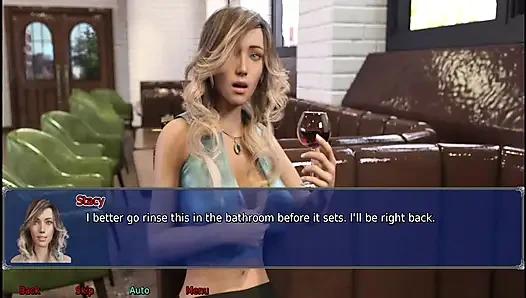 The office wife #20 - A Stranger cum all over Stacy's ass.