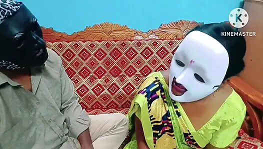 Stiefschweder kämpft, schwanger zu werden, während sie hilfe von ihrem stiefbruder sucht - volles tamilisches Audio mit lautem stöhnen