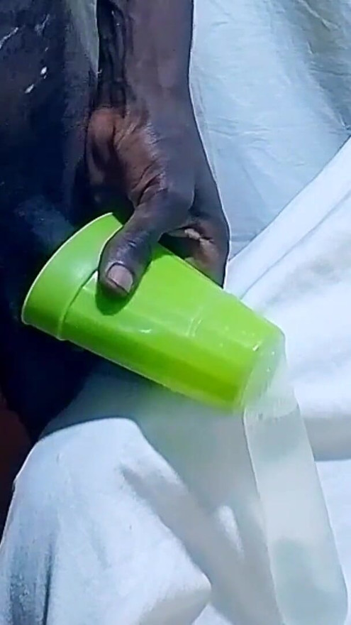 How I fucked and enjoyed sexual moment with a condom filled with water and orgasms while watching wet hot pussy masturbating! | Clip 2