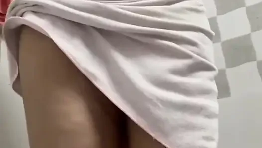 Indian Mom Shower Striptease