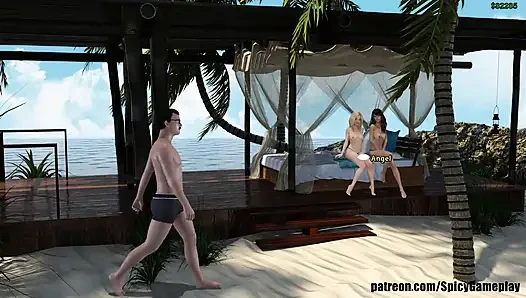 Petualangan willy d: dua gadis seksi bugil di pantai ep 2