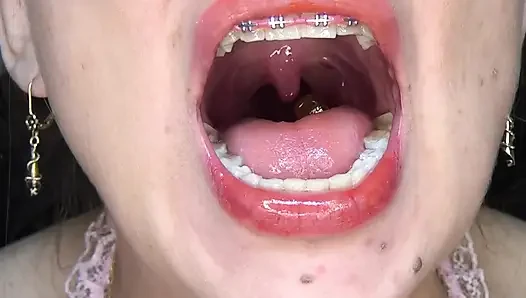 Swallowing Large Gummy Bears, Putting Them in the Vagina