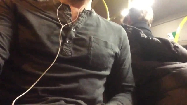 Str8 guy stroke in bus