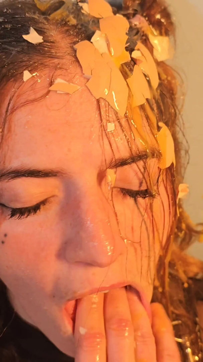 I Am Preparing the Most Disgusting Omelette in My Slave Girl's Life. Enjoy This Filth and Her Humiliation:) | Clip 1