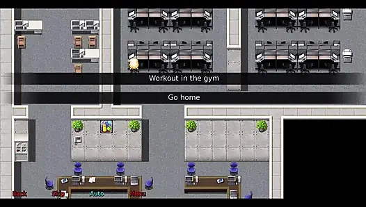 Die büro-ehefrau teil 3: Stacy spielte bei der arbeit mit sich selbst in der dusche