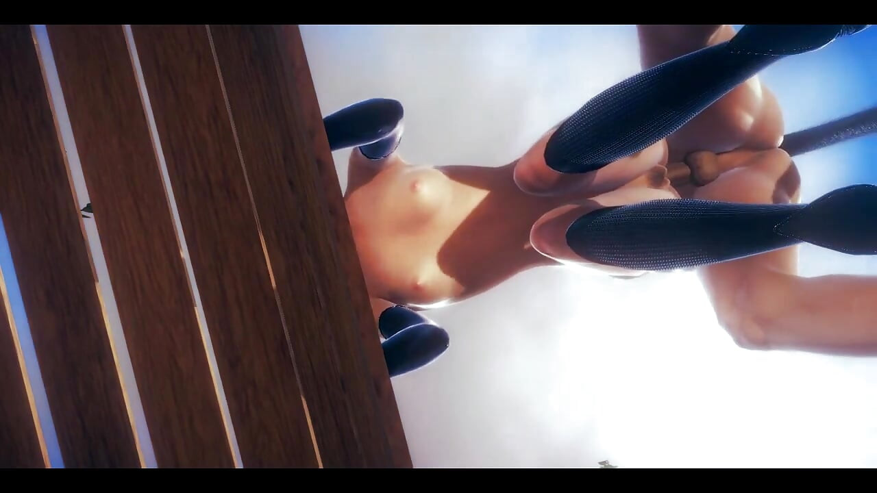 Ladybug Hentai - Handjob and Fucked by Cat Noir in a Park - Japanese Asian Manga Anime Game Porn