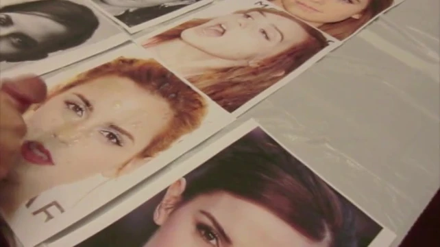 Cumshot Tribute: Emma Watson #3