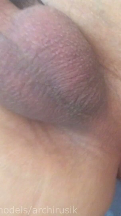 Young Cutie Sissy femboy 18 year old twink against daddy's big dick without a condom! | Clip 1