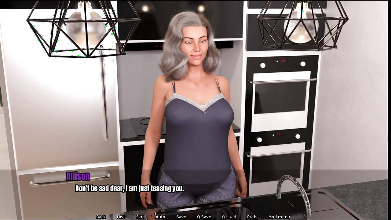 Grandma's house, we watched porn together, she really touched my dick