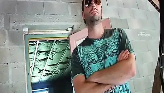 Inked French Slut Got Fucked in Outdoor Show