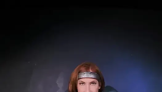 VRCosplayX Sophie Locke As Bo Katan Challenges You, Who Cums First Will Rule MANDOLORE Part 1