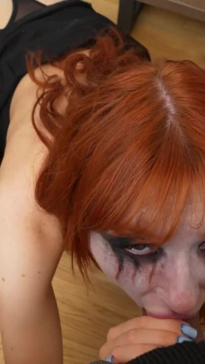 LOAN4K. Goth queen ordered me to lick her tight pussy | Clip 2