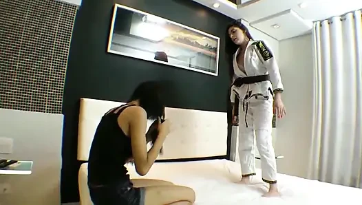 Karateka Feet Face by Pandora Cruel and Slave Pat