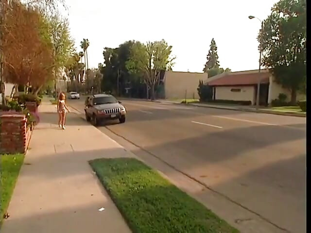 Teen girl gets fucked in the limousine by rich guy