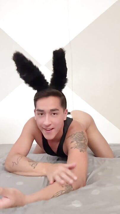 Sladký Bunny Bubble Butt obrovské dildo
