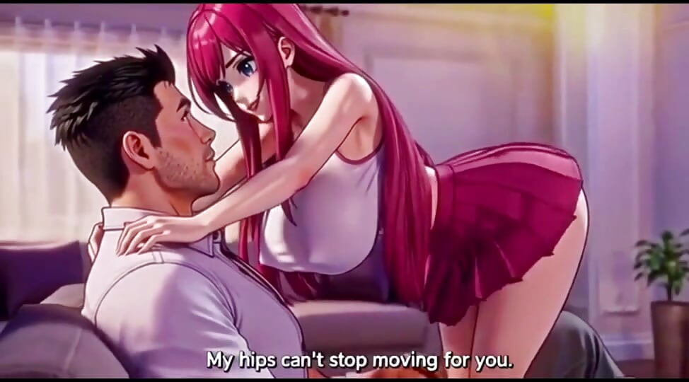 Step daughter seduce step father alone in room