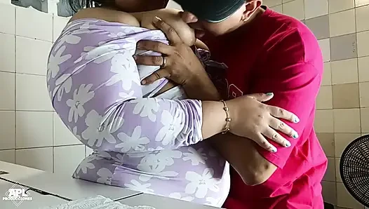My stepson can't see me alone, he always has to reach for my vagina