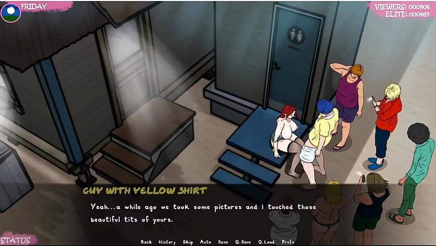 Lust Town - Gameplay - Roleplay - Amanda Bekerja Di Bar Dan Terdedah Dirinya