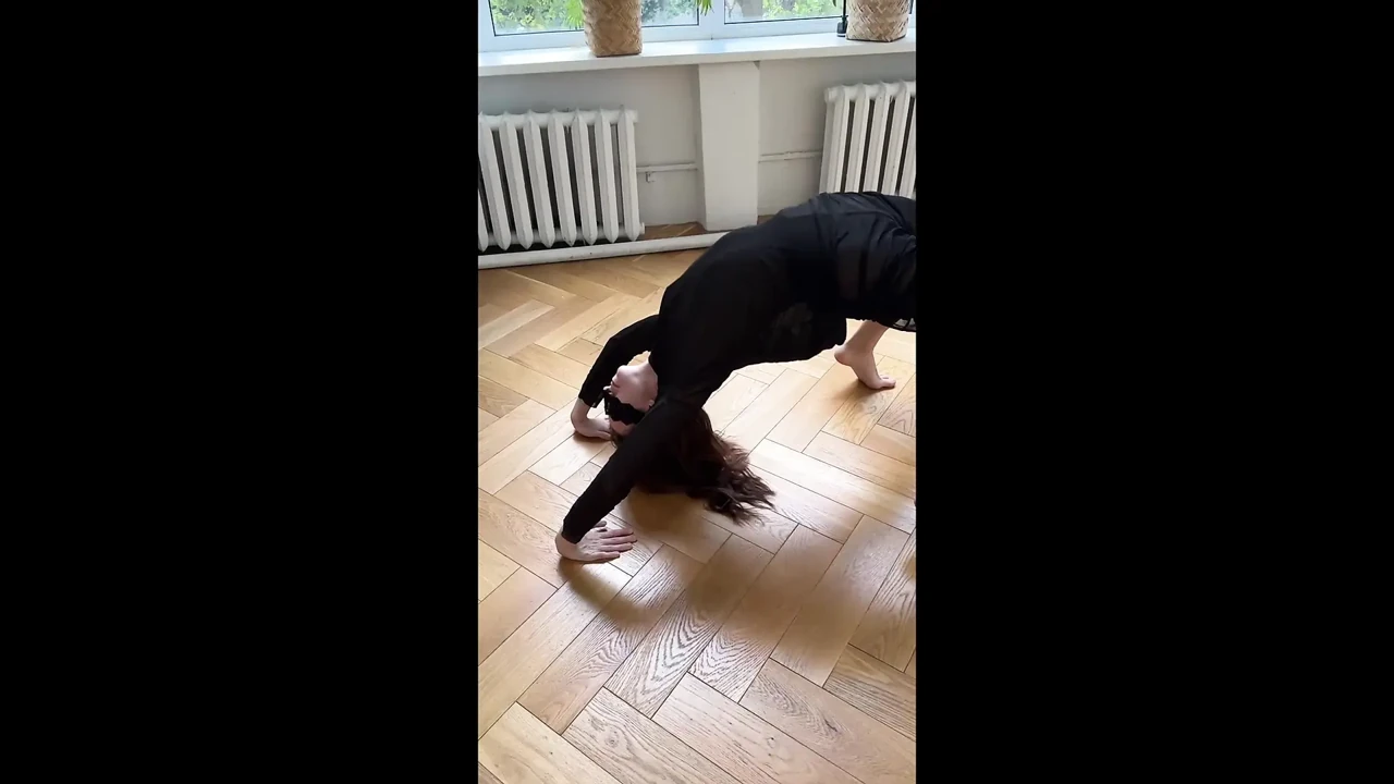 perfect body goddess yoga in transparent clothes