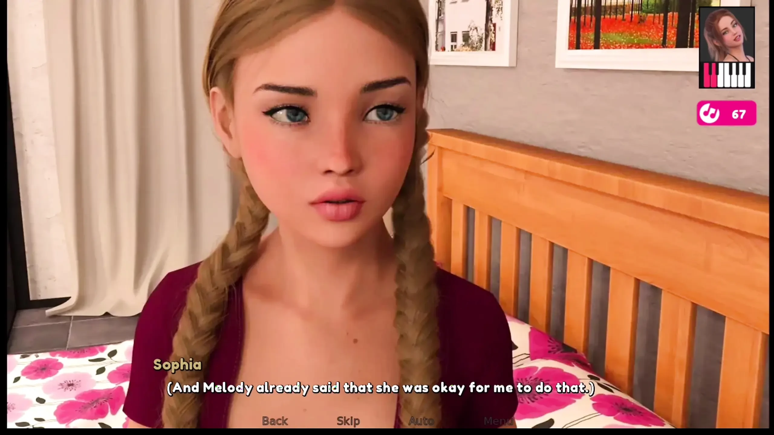 Melody #12 – Melody kised amy.