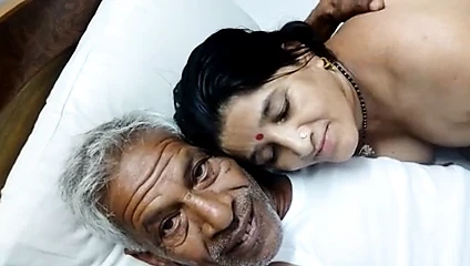 Desi Mature Aunty With Dadaji 3