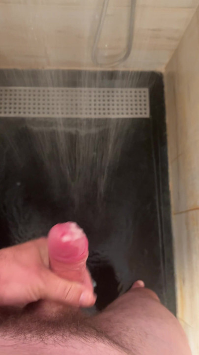 Handjob in the shower