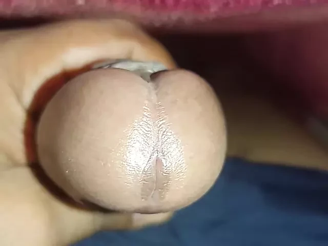 Handjob at home hord cock ready for cum