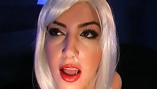 Грязная блондинка Sienna West в диком гэнгбэнге с камшотом на лицо!