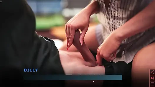 Mother In Law Seduce Billy Then Helping Him Jeking His Cock