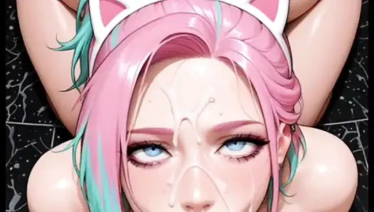 Hentai anime - arkadaşlarımın yarağına oturmayı seviyorum