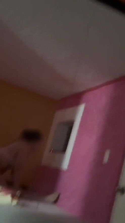 Married woman gets hot to be recorded through the mirror | Clip 2