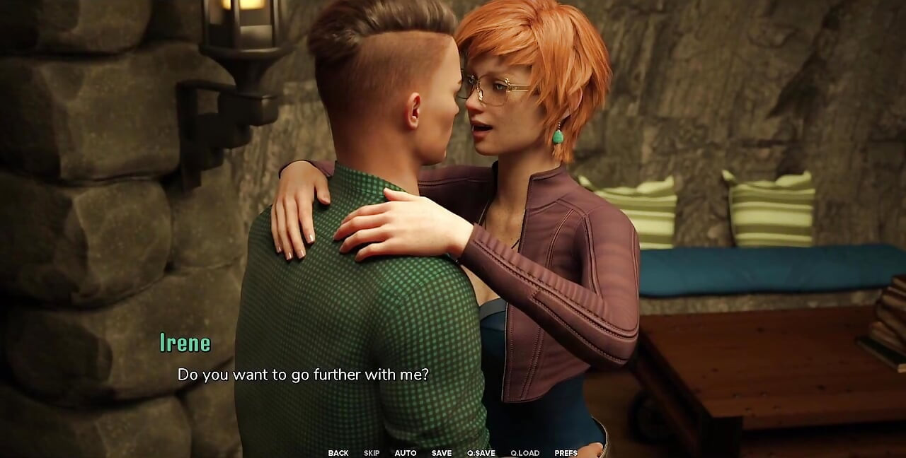 Taboo university - pantat bahenol cewek trans rambut merah ini dientot habis-habisan sama kontol kecilnya - game bokep 3d