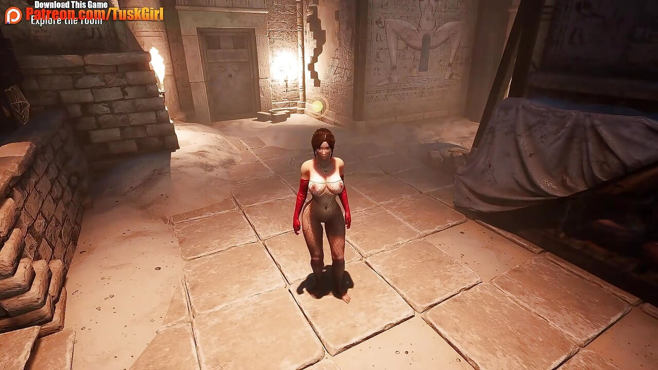 Tomb Rider Lara Craft Parody Porn Game Play Part 05