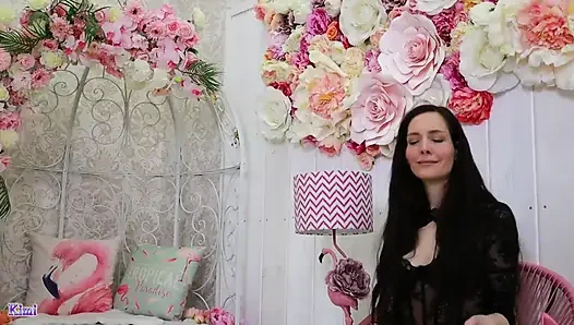 Slow Tease in Black Heels Andsheer Stockings - Footplay and Soft Seduction