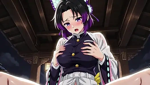 Shinobu, 18 jahre alt, öffnet ihre haarige muschi und drückt